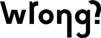 Wrong Logo