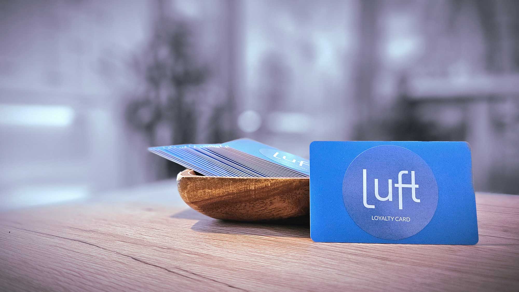 Luft Store Loyalty Card