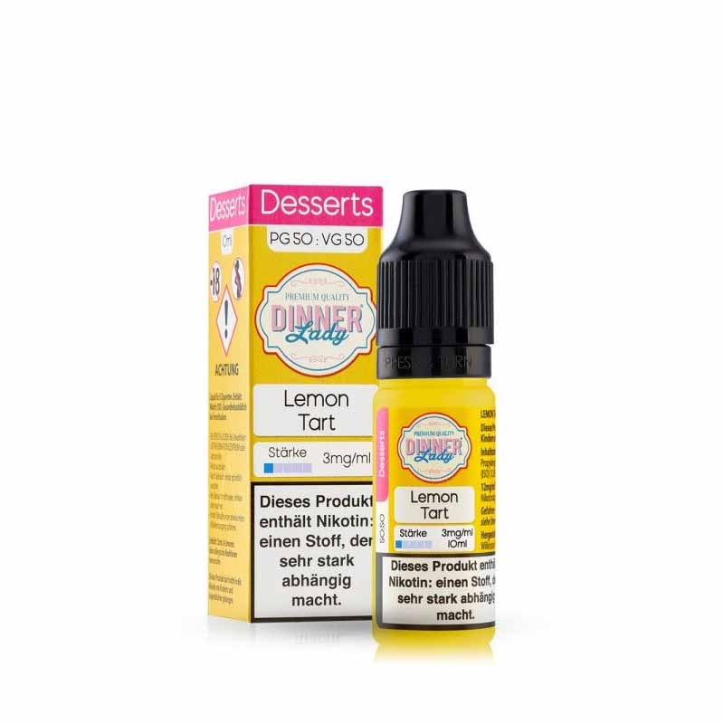 Dinner Lady Lemon Tart 3 mg/ml 10 ml