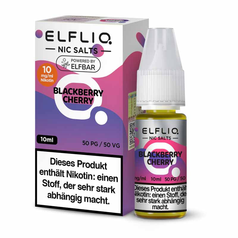 Elfliq Nicsalt Blackberry Cherry 10 mg/ml 10 ml
