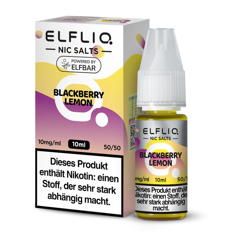 Elfliq Nicsalt Blackberry Lemon 10 mg/ml 10 ml