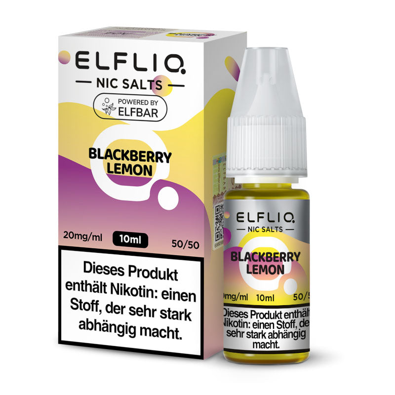 Elfliq Nicsalt Blackberry Lemon 20 mg/ml 10 ml