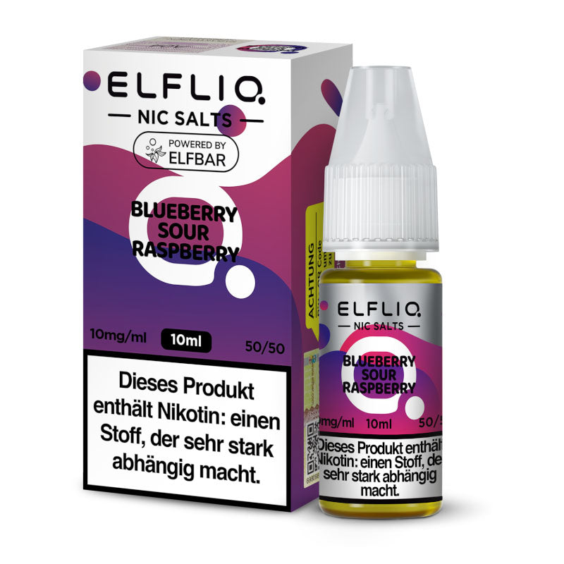 Elfliq Nicsalt Blueberry Sour Raspberry 10 mg/ml 10 ml