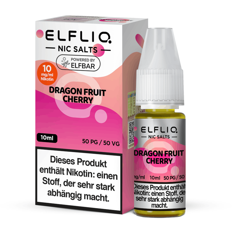 Elfliq Dragon Fruit Cherry 10 mg Nikotinsalz-Liquid