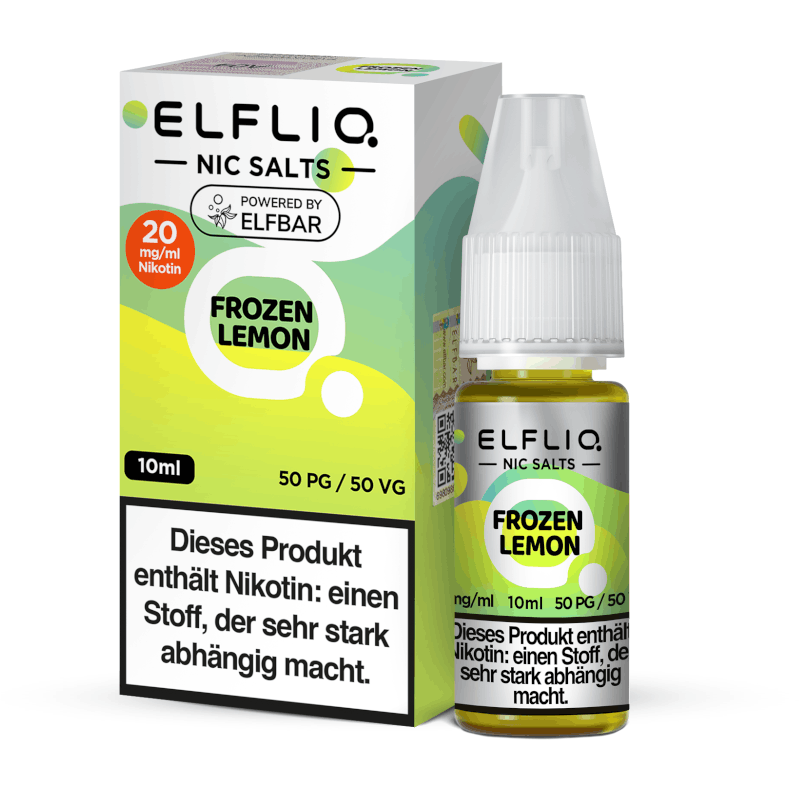 Elfliq Frozen Lemon 20 mg Nikotinsalz-Liquid