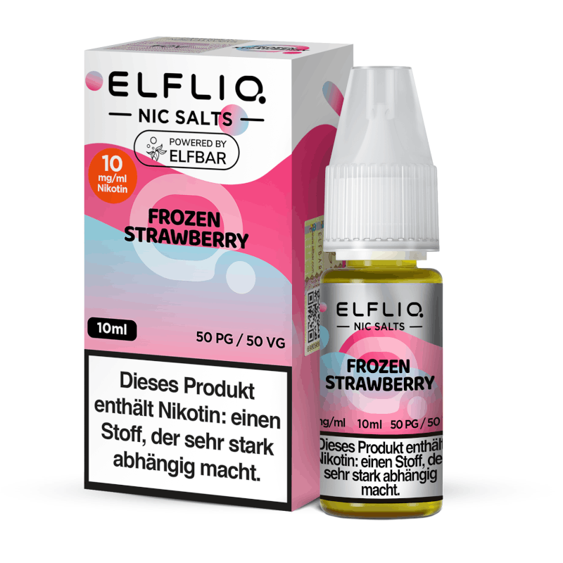 Elfliq Frozen Strawberry 10 mg Nikotinsalz-Liquid