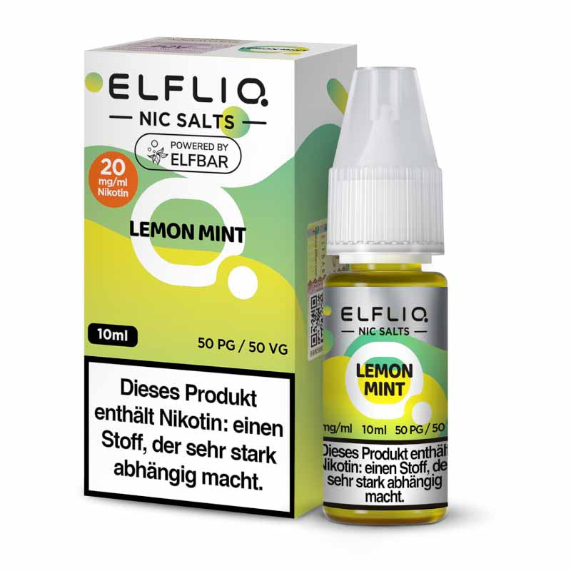 Elfliq Nicsalt Lemon Mint 20 mg/ml 10 ml
