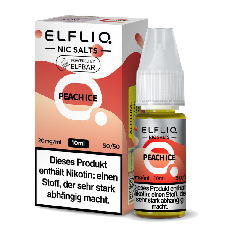 Elfliq Nicsalt Peach Ice 20 mg/ml 10 ml
