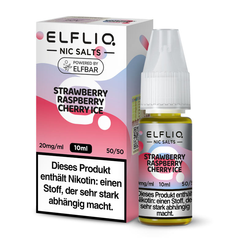 Elfliq Nicsalt Strawberry Raspberry Cherry Ice 20 mg/ml 10 ml
