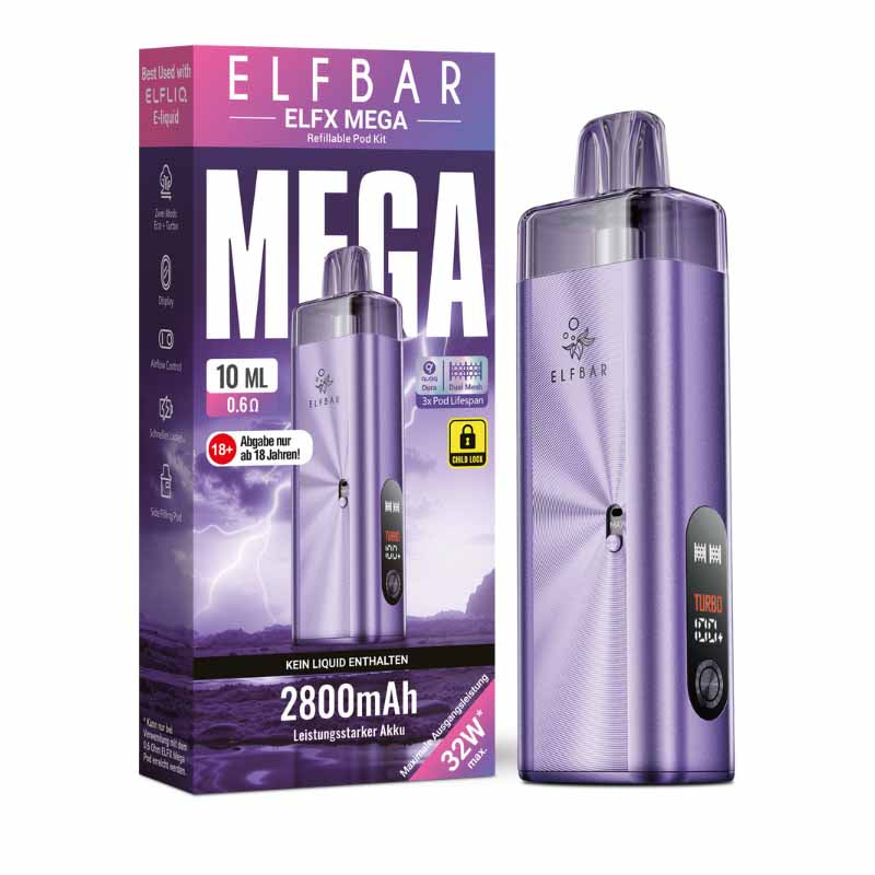 Elfbar Elfex Mega Kit Purple