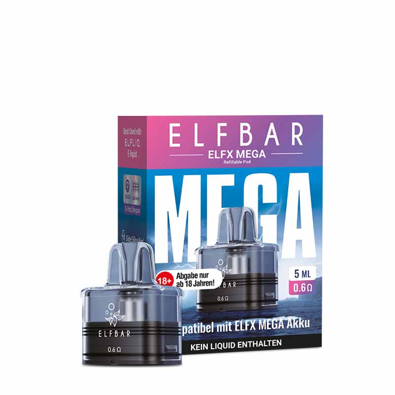 Elfbar Elfex Mega Pod 5 ml  0,6 Ohm