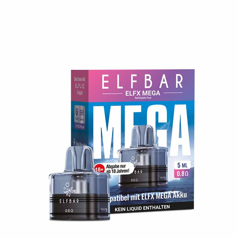 Elfbar Elfe Mega Pod 5 ml  0,8 Ohm