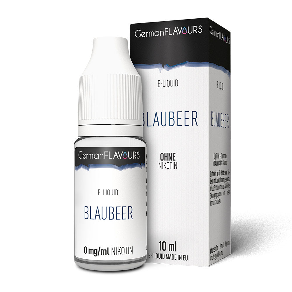 German Flavours Blaubeer 0 mg/ml 10 ml