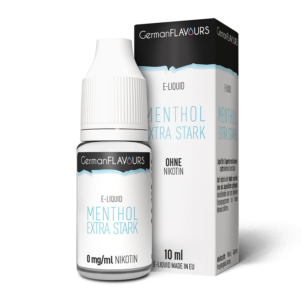 German Flavours Menthol Extra Strak 0 mg/ml 10 ml