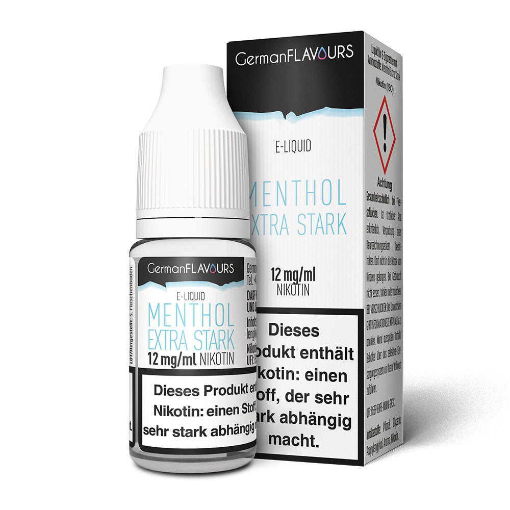 German Flavours Menthol Extra Strak 12 mg/ml 10 ml