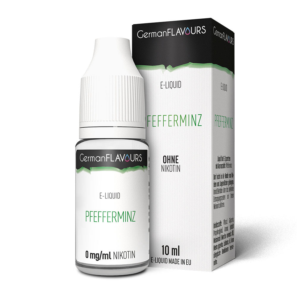 German Flavours Pfefferminz 0 mg/ml 10 ml