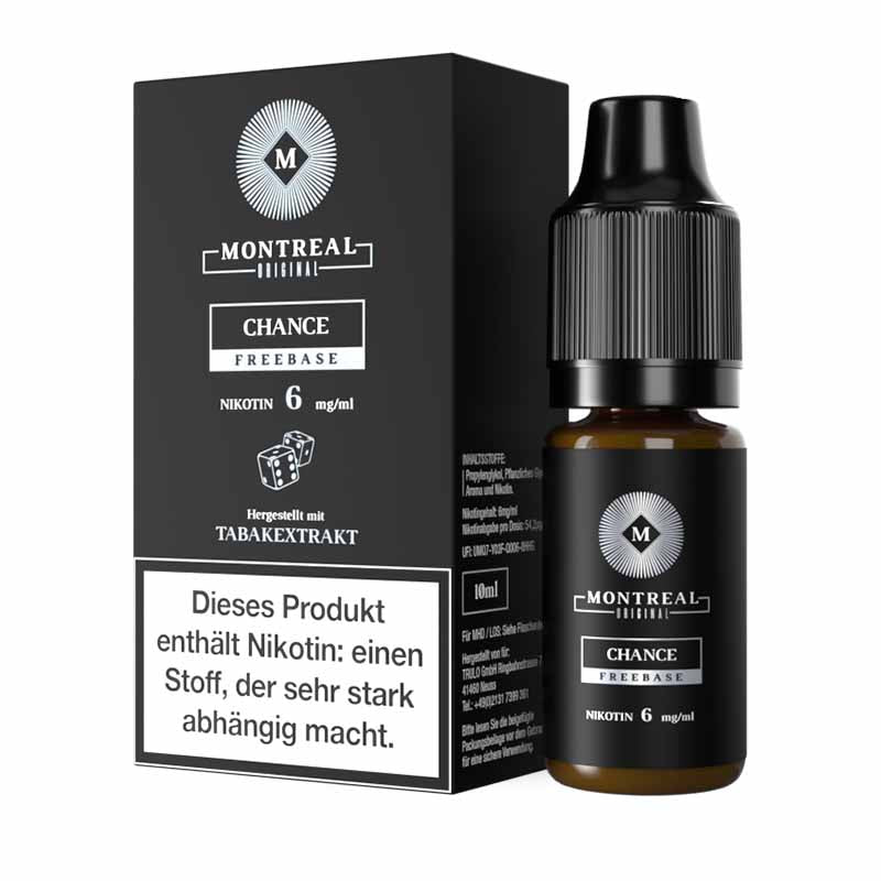 Montreal Original Chance E Liquid 6 mg/ml 10 ml