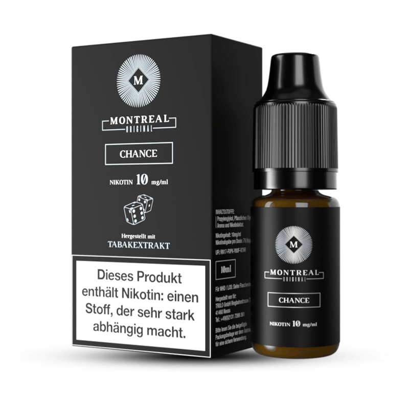 Montreal Original Chance 10 mg Nikotinsalz-Liquid