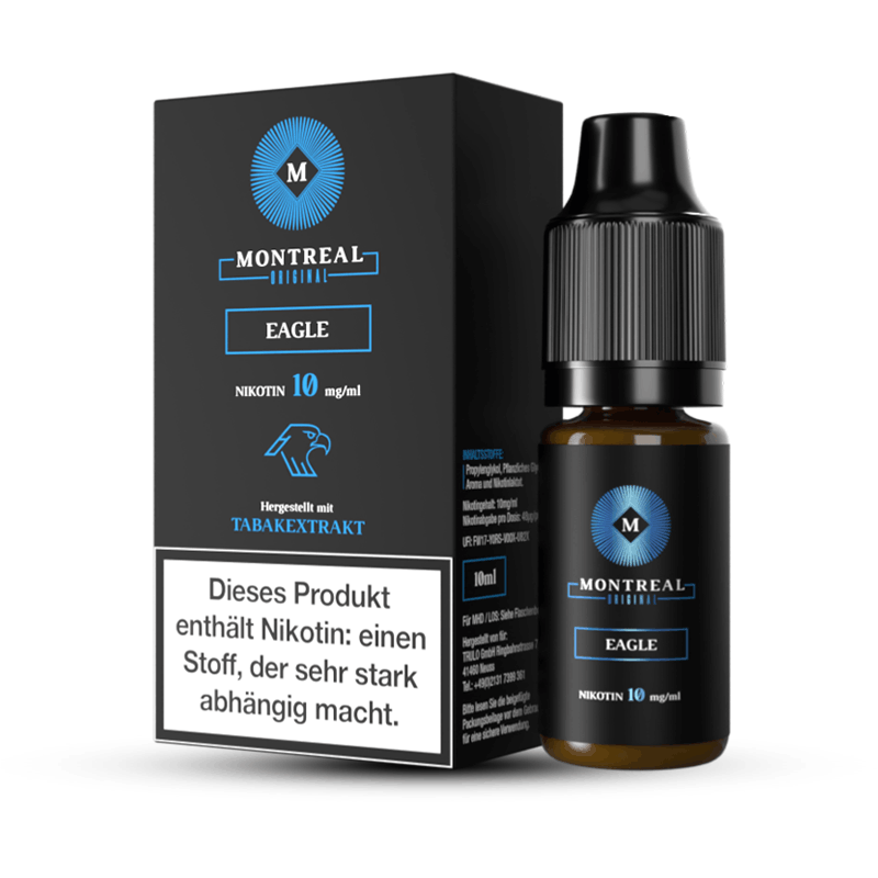 Montreal Original Eagle 10 mg Nikotinsalz-Liquid