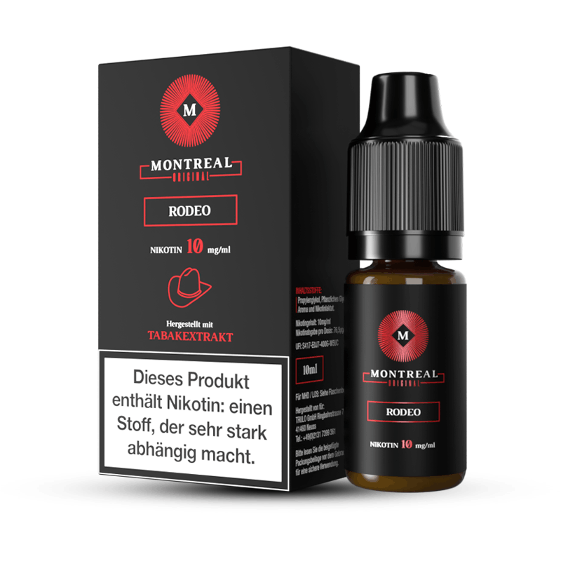 Montreal Original Rodeo 10 mg Nikotinsalz-Liquid