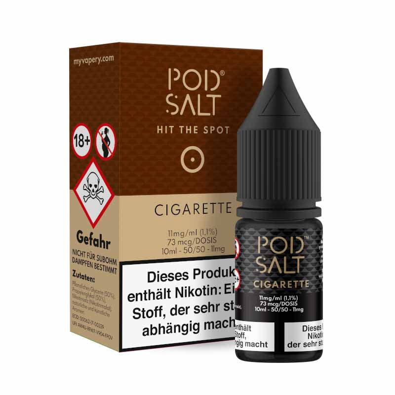 Pod Salt Cigarette 11 mg/ml 10 ml