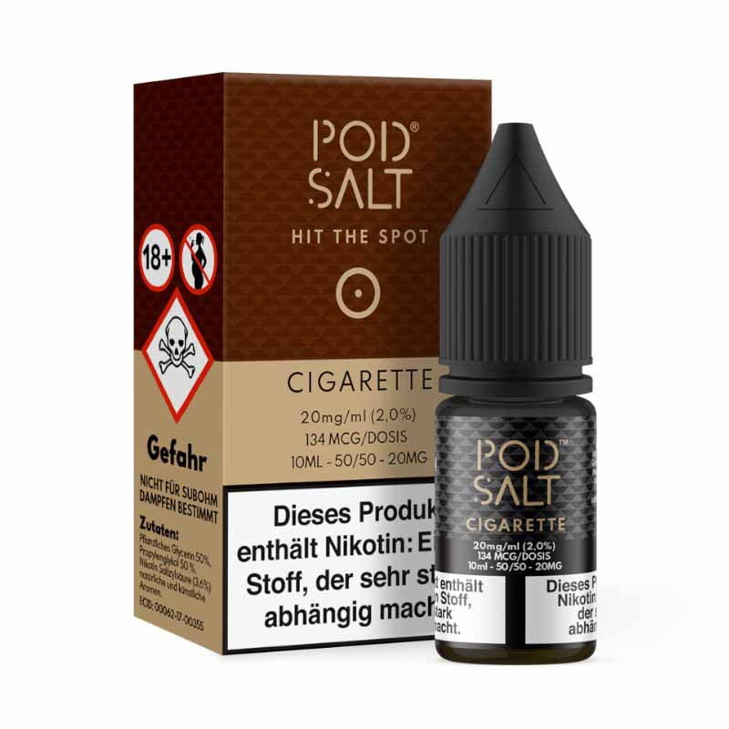 Pod Salt Cigarette 20 mg/ml 10 ml