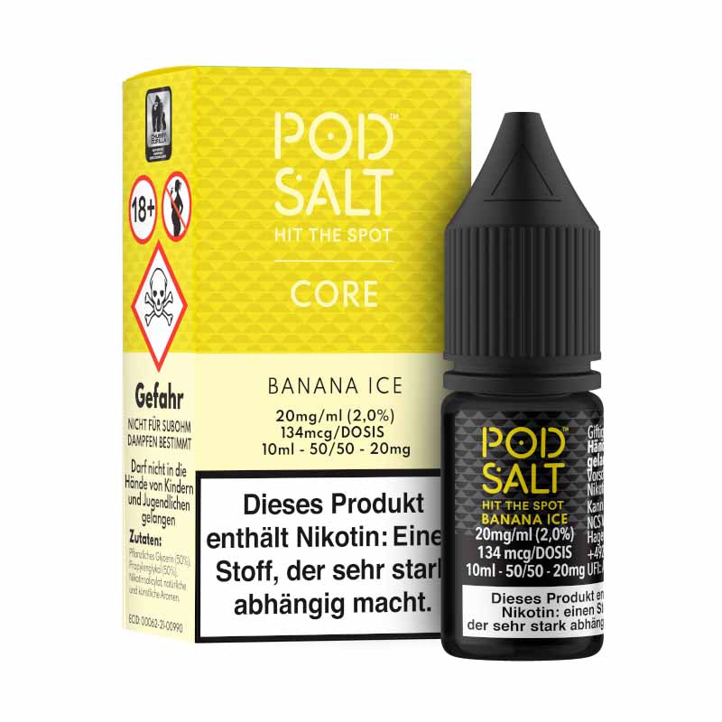 Pod Salt Core Banana Ice 20 mg/ml 10 ml