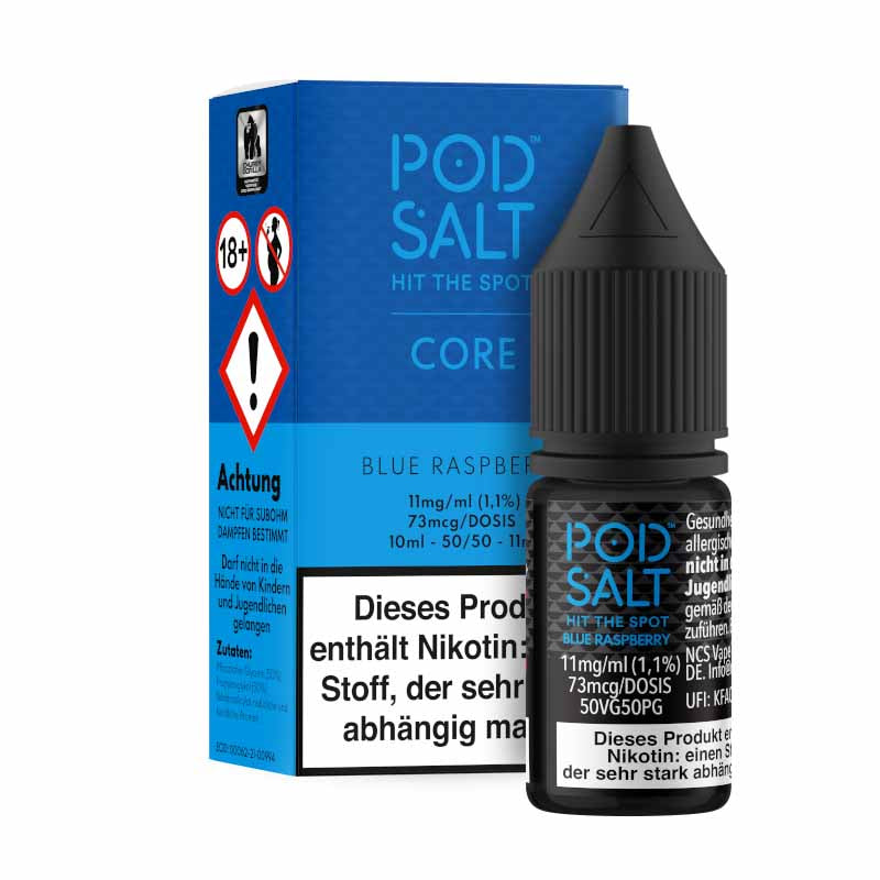 Pod Salt Core Blue Raspberry 11 mg/ml 10 ml