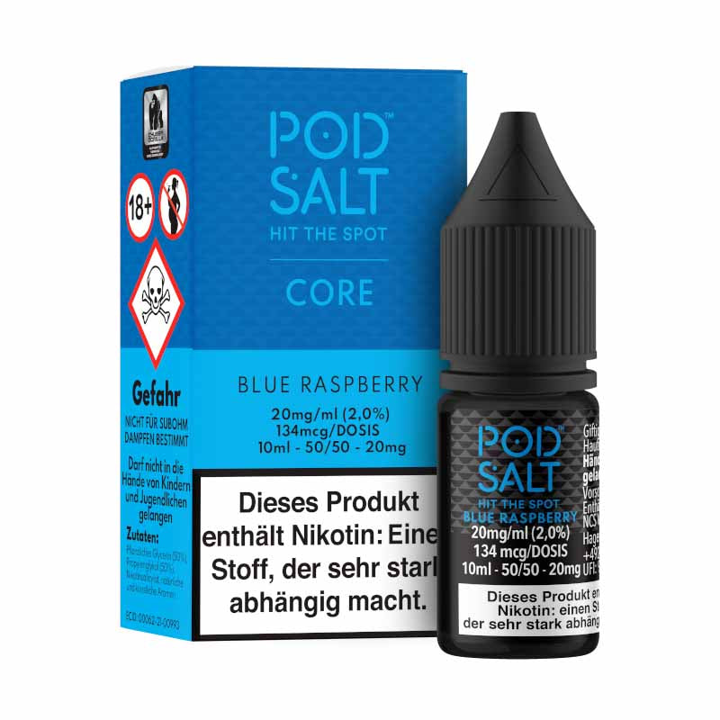 Pod Salt Core Blue Raspberry 20 mg/ml 10 ml