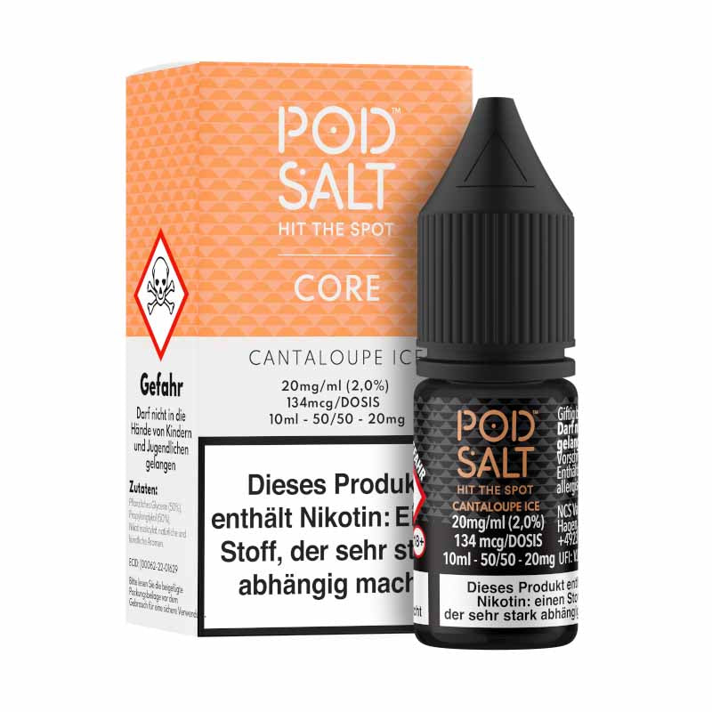 Pod Salt Core Cantaloupe Ice 20 mg/ml 10 ml