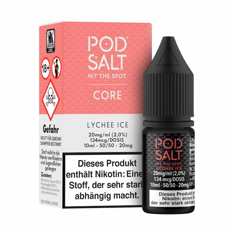 Pod Salt Core Lychee Ice 20 mg/ml 10 ml