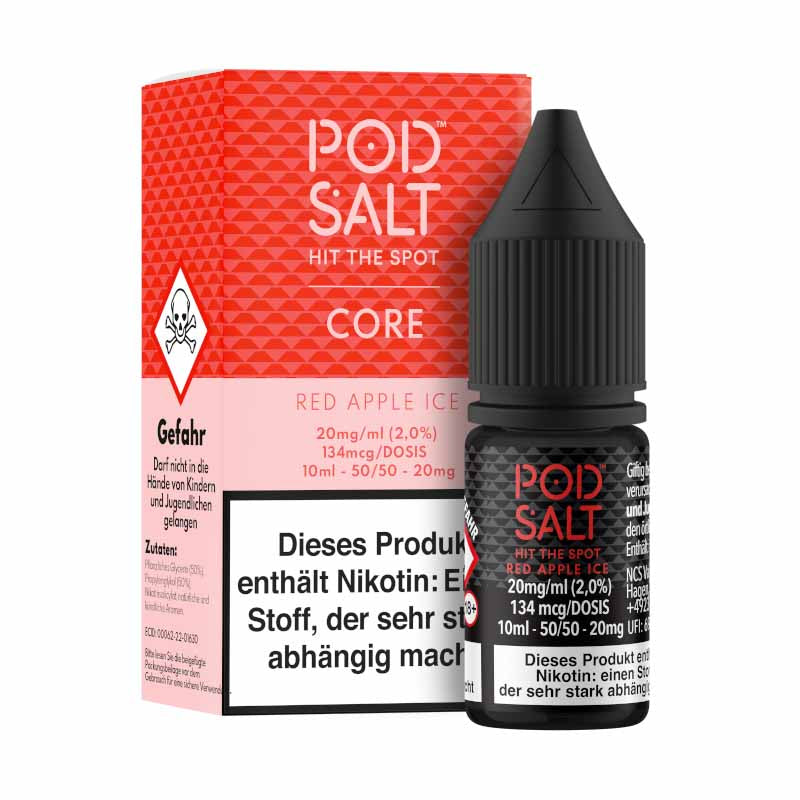 Pod Salt Core Red Apple Ice 20 mg/ml 10 ml