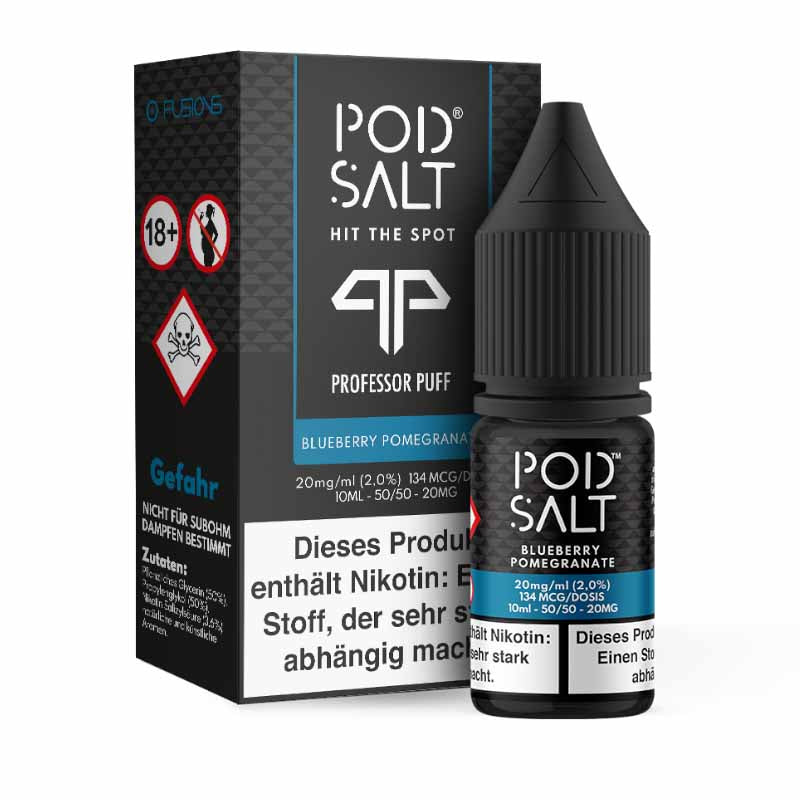 Pod Salt Fusion Blueberry Pomegranate 20 mg/ml 10 ml