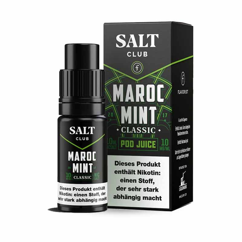 Salt Club Flavorist Marco Mint Classic  Nicsalt 10 mg/ml 10ml