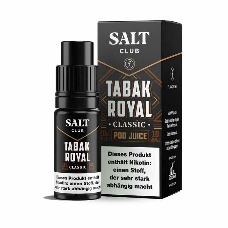 Salt Club Flavorist Tabak Royal Classic  Nicsalt 10 mg/ml 10ml