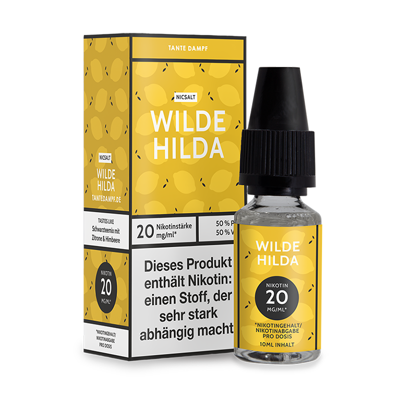 Tante Dampf Wilde Hilda Nikotinsalz Liquid 20 mg