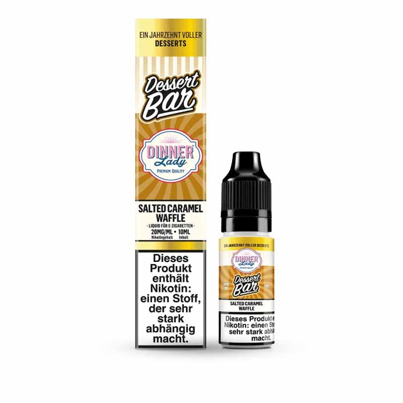 Dinner Lady Salted Caramel Waffle 20 mg/ml 10 ml