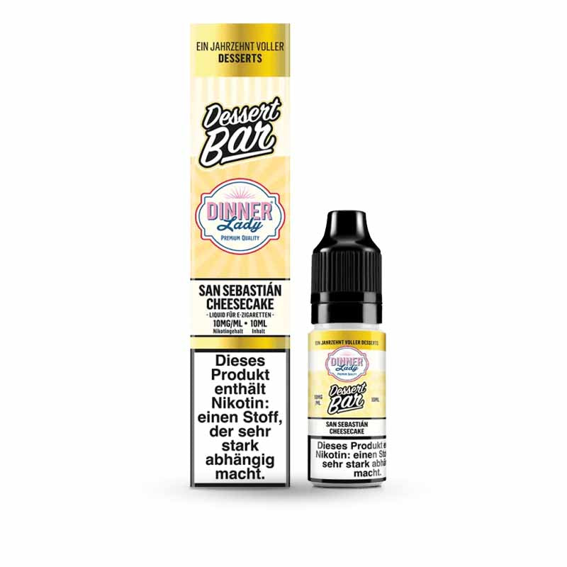 Dinner Lady San Sebastián Cheesecake 10 mg/ml 10 ml