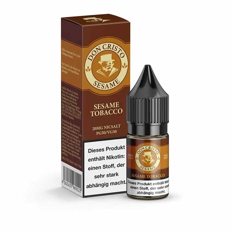 Don Cristo Nicsalt Sesame Tobacco 20 mg/ml 10 ml