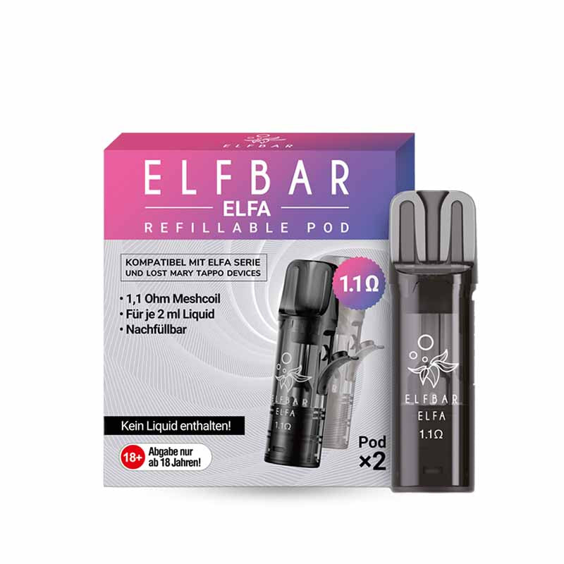 Elfbar Elfa Leer Pod 1,1 Ohm