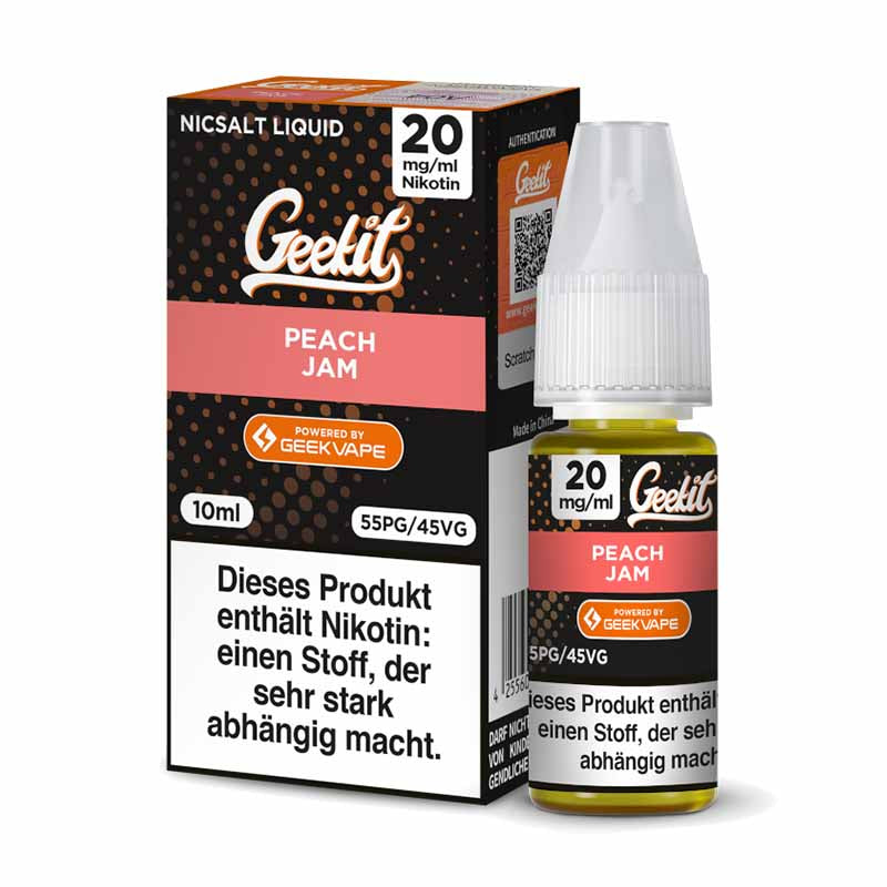 Geekit Peach Jam 20 mg/ml 10 ml
