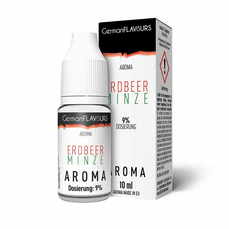 Germanflavours Erdbeere Minze Aroma 10 ml