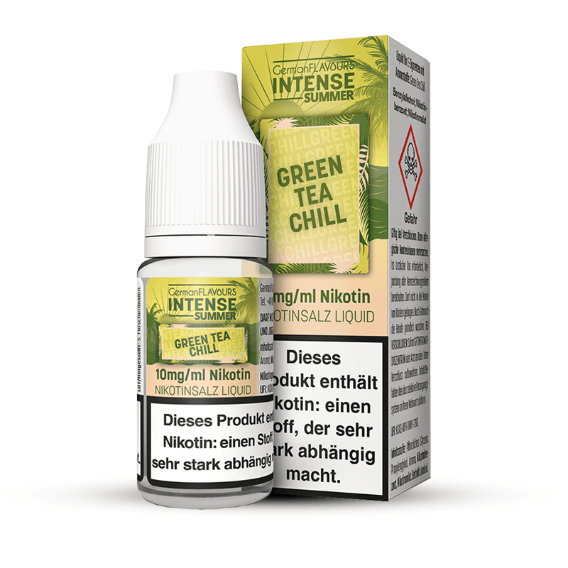 Germanflavours Intense Summer Green Tea Chill Liquid 10 mg