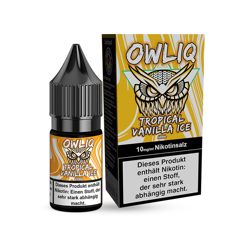 Owliq Tropical Vanilla Ice Nikotinsalz-Liquid 10 mg