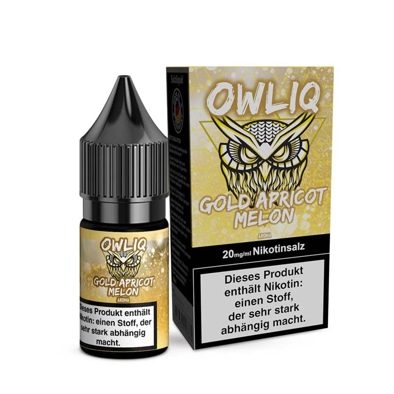 Owliq Golden Apricot Melon Nikotinsalz-Liquid 20 mg