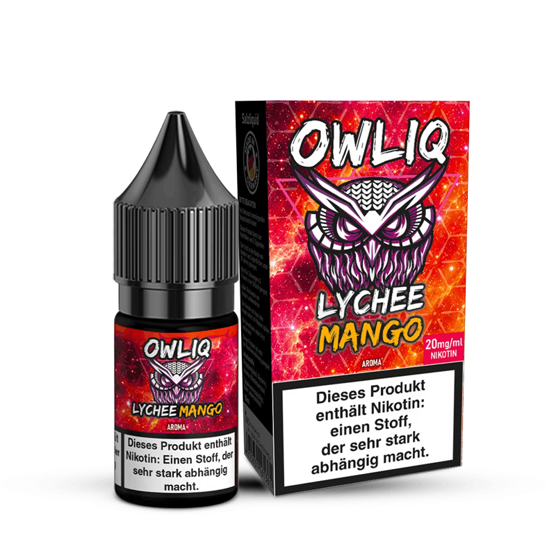 Owliq Lychee Mango 20 mg Nikotinsalz-Liquid