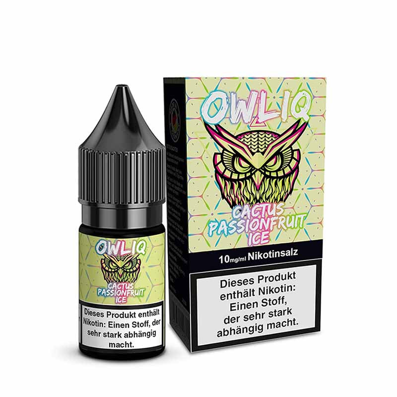 Cactus Passionfruit Ice (Nikotinsalz-Liquid) Owliq – Luft E-Zigaretten