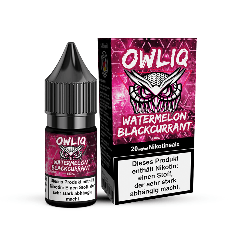 Owliq Watermelon Blackcurrant Nikotinsalz-Liquid