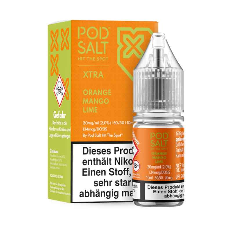 Pod Salt X Orange Mango Lime 20 mg/ml 10 ml