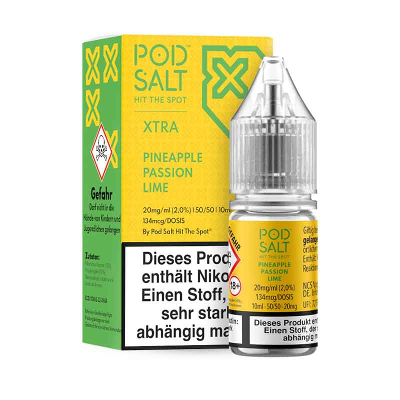 Pod Salt X Pineapple Passion Lime 20 mg/ml 10 ml